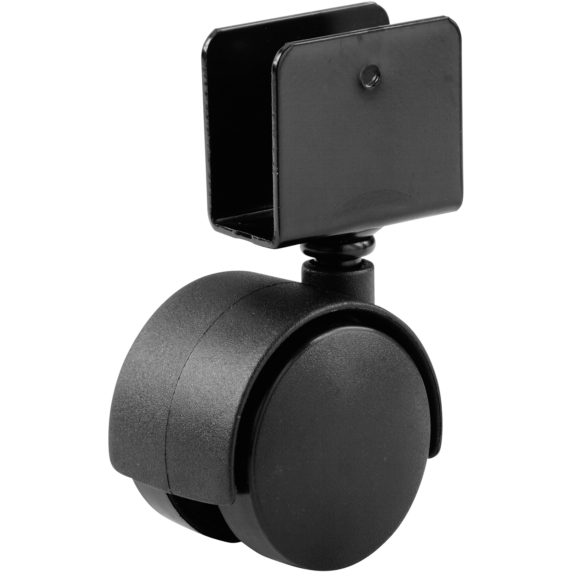 Shepherd Hardware Nylon Twin Wheel Office Chair Casters - 1.63in. Diameter, Swivel, 40-Lb. Capacity, 6 Pcs, Model# 9420